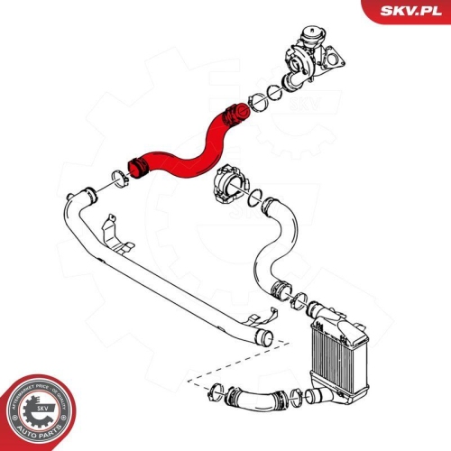ESEN SKV Ladeluftschlauch 24SKV030