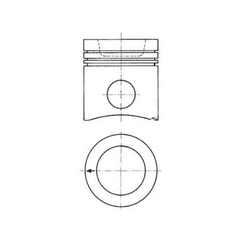 KOLBENSCHMIDT Kolben 41260600