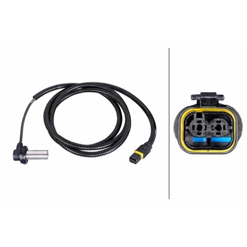 HELLA Sensor, Raddrehzahl 6PU 230 052-041