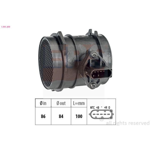 EPS Luftmassenmesser Made in Italy - OE Equivalent