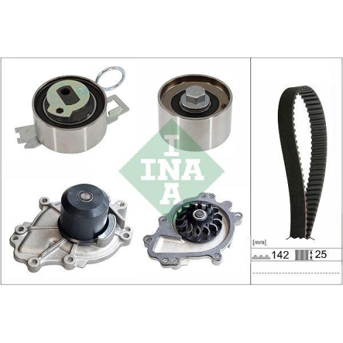 Schaeffler INA Wasserpumpe + Zahnriemensatz 530 0840 30