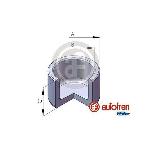 AUTOFREN SEINSA Kolben, Bremssattel D025130