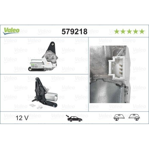 VALEO Wischermotor ORIGINAL TEIL 579218