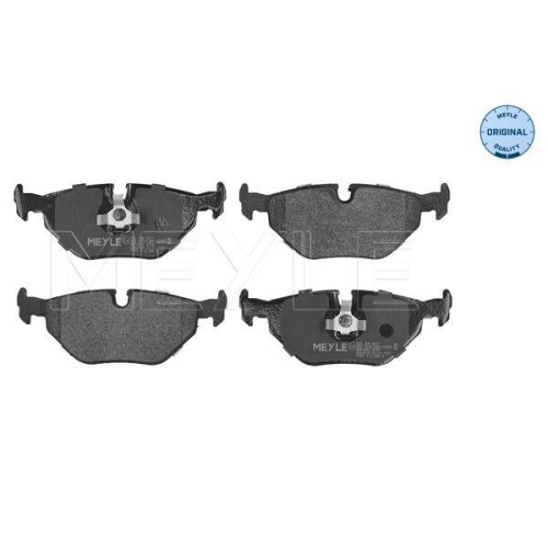 MEYLE Bremsbelagsatz, Scheibenbremse MEYLE-ORIGINAL: True to OE. 025 209 9517