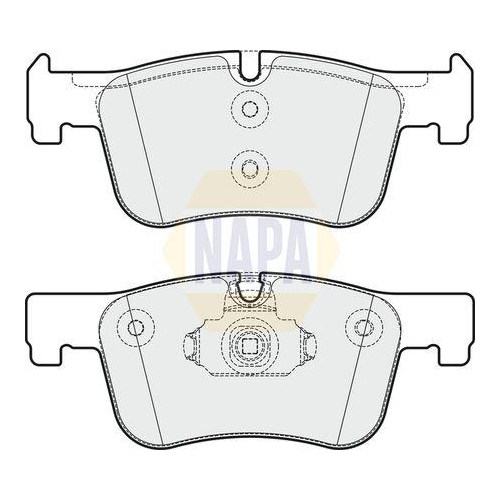 NAPA Bremsbelagsatz, Scheibenbremse NAPA NBP1213