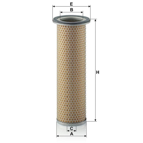 MANN-FILTER Sekund&auml;rluftfilter C 12 100
