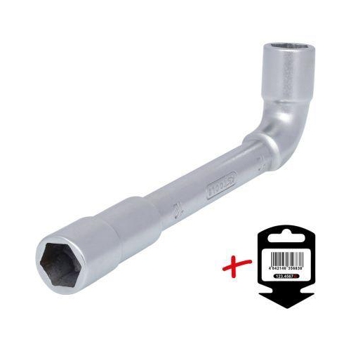 ULTIMATEplus Doppel-Steckschl&uuml;ssel mit Bohrung 12mm auf H&auml;nger 517.0412-E