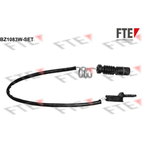 FTE Warnkontakt, Bremsbelagverschleiß