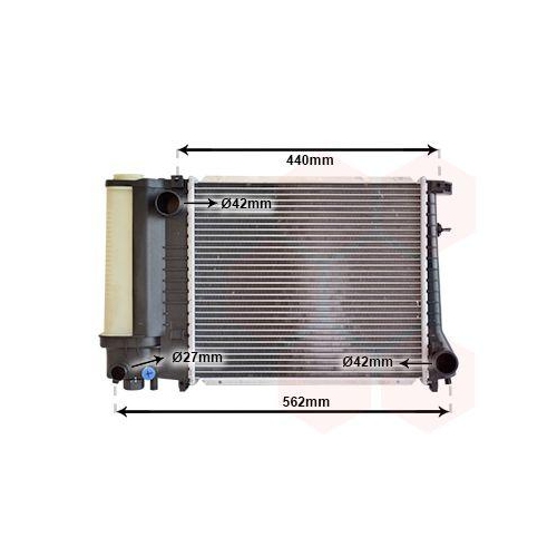 VAN WEZEL K&uuml;hler, Motork&uuml;hlung 06002081