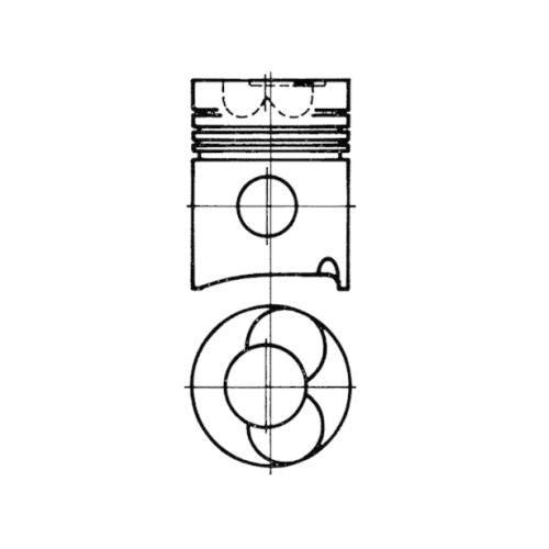 KOLBENSCHMIDT Kolben 93052600