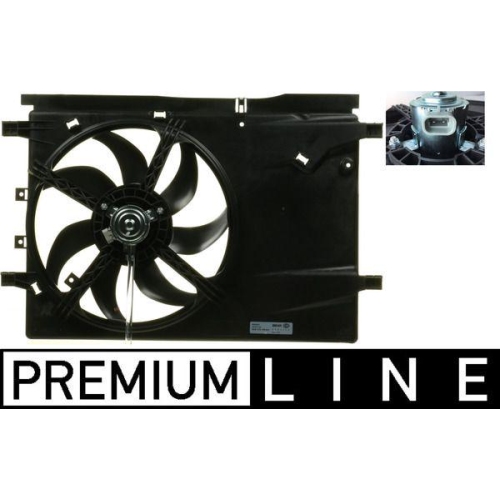 MAHLE L&uuml;fter, Motork&uuml;hlung BEHR *** PREMIUM LINE *** CFF 424 000P