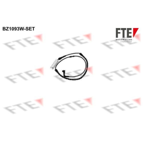 FTE Warnkontakt, Bremsbelagverschleiß