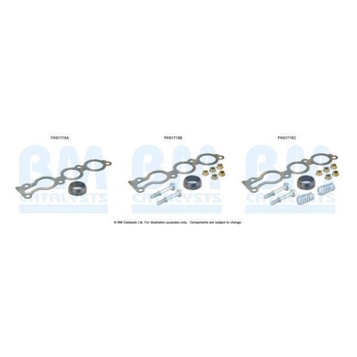 BM Catalysts Montagesatz, Katalysator FK91715