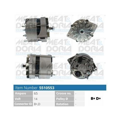 MEAT & DORIA Generator 5510553