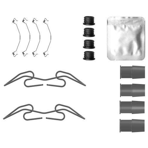 TEXTAR Zubehörsatz, Bremssattel 82558100