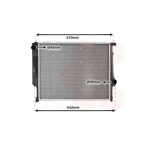 VAN WEZEL K&uuml;hler, Motork&uuml;hlung 06002096