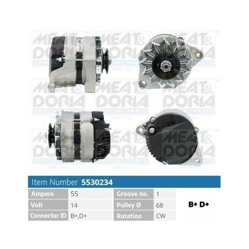 MEAT & DORIA Generator 5530234