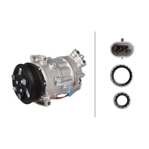 HELLA Kompressor, Klimaanlage >>> Easy2Fit <<< 8FK 366 203-091