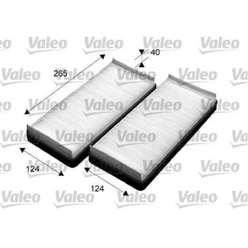 VALEO Filter, Innenraumluft VALEO ESSENTIAL 715531