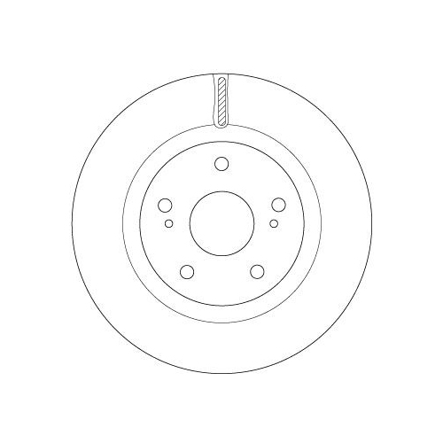 TRW Bremsscheibe DF6576