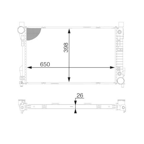 MAHLE Kühler, Motorkühlung BEHR