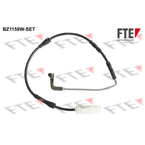 FTE Warnkontakt, Bremsbelagverschleiß