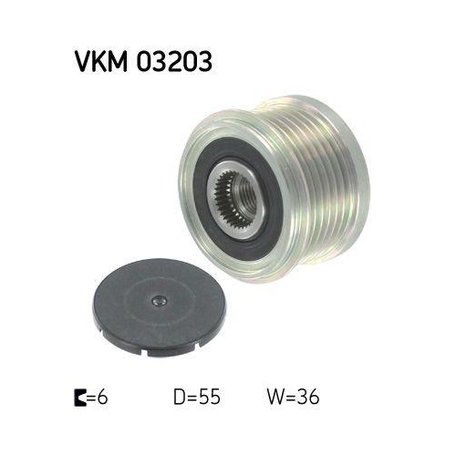 SKF Generatorfreilauf