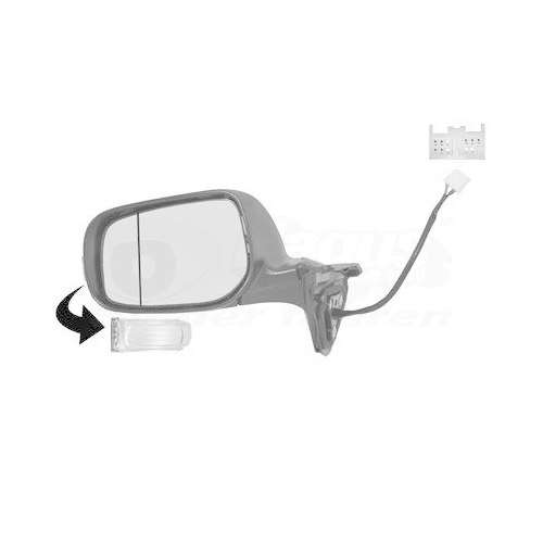 VAN WEZEL Au&szlig;enspiegel * HAGUS * 5406807