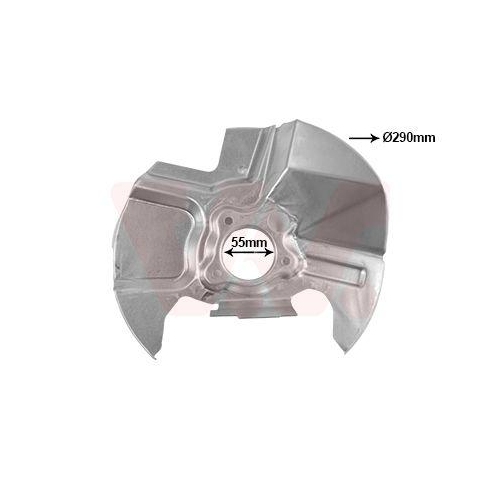 VAN WEZEL Spritzblech, Bremsscheibe 2758372