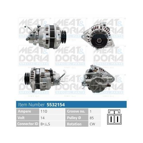 MEAT & DORIA Generator 5532154