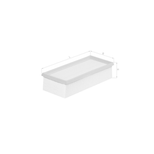 MAHLE Luftfilter LX 1008/1