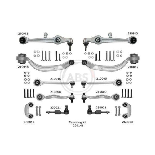 A.B.S. Reparatursatz, Querlenker SMARTKIT 219902