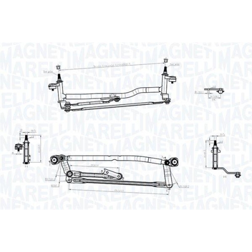 MAGNETI MARELLI Wischergest&auml;nge 085570733010