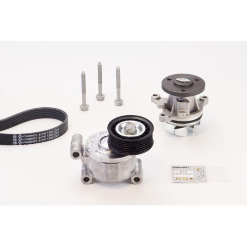 CONTINENTAL CTAM Wasserpumpe + Keilrippenriemensatz 6PK1306WP1
