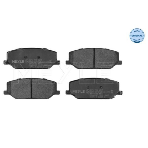 MEYLE Bremsbelagsatz, Scheibenbremse MEYLE-ORIGINAL: True to OE. 025 211 4215