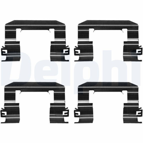 DELPHI Zubeh&ouml;rsatz, Scheibenbremsbelag LX0673