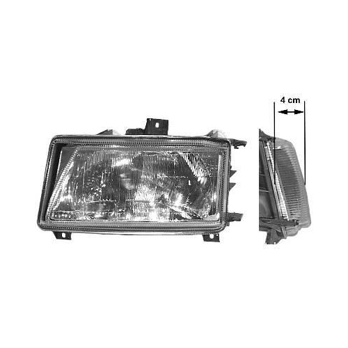 VAN WEZEL Hauptscheinwerfer 4912942