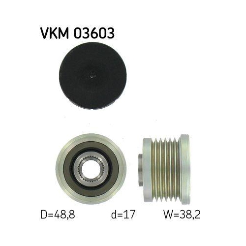 SKF Generatorfreilauf