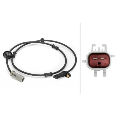 HELLA Sensor, Raddrehzahl 6PU 230 040-641