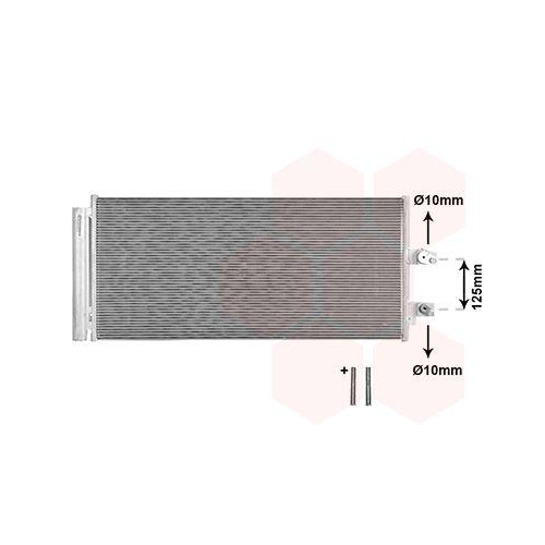 VAN WEZEL Kondensator, Klimaanlage 59015700