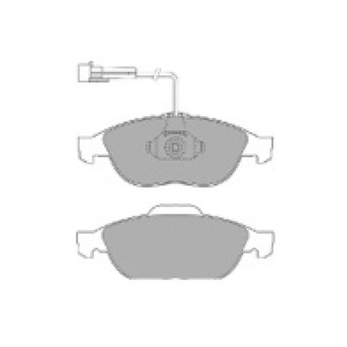 MAPCO Bremsbelagsatz, Scheibenbremse 6470