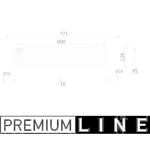 MAHLE K&uuml;hler, Motork&uuml;hlung BEHR *** PREMIUM LINE ***