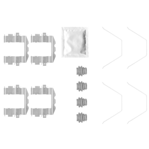 TEXTAR Zubeh&ouml;rsatz, Scheibenbremsbelag