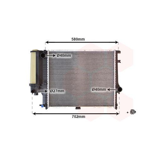 VAN WEZEL K&uuml;hler, Motork&uuml;hlung *** IR PLUS *** 06002121