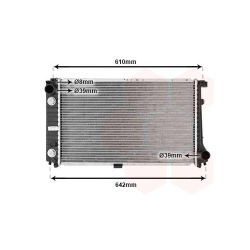 VAN WEZEL K&uuml;hler, Motork&uuml;hlung 06002126
