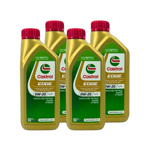 Motor&ouml;l Castrol 0W20LL IV Edge VW 50800/50900 Audi Skoda VW Benzin Diesel 4Liter