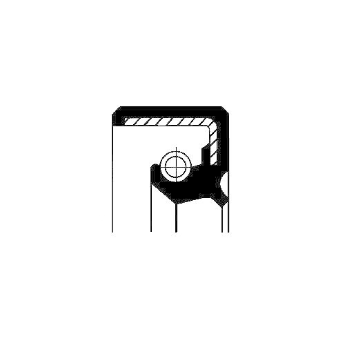 CORTECO Wellendichtring, Radnabe 19026533B