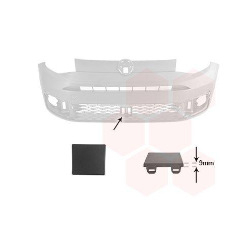 VAN WEZEL Blende, Sto&szlig;f&auml;nger 5707488