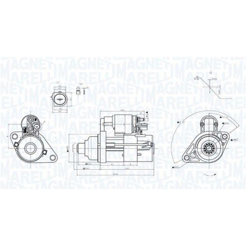 MAGNETI MARELLI Starter 063725634010