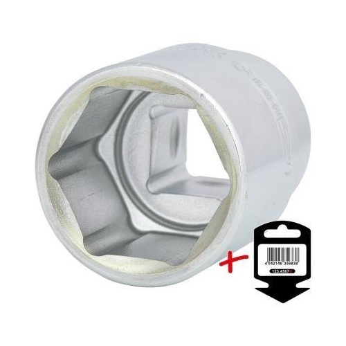 3/4 Zoll Sechskant-Stecknuss, kurz, 35mm auf H&auml;nger KS TOOLS 911.3435-E
